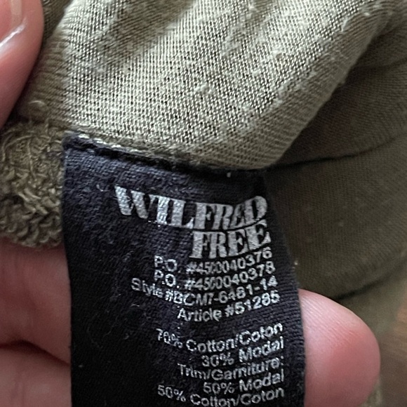 Aritzia Wilfred Free green Joggers Sweatpants XXS - Picture 9 of 9